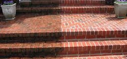 Brick Power washing